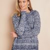 Knitwear WLane | W.Lane Side Button Boucle Jumper