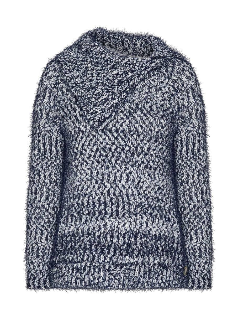 Knitwear WLane | W.Lane Side Button Boucle Jumper