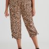 Bottoms Millers | Millers Crop Rayon With Tie Hem Pants