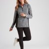 Outerwear Millers | Millers Long Sleeve Athleisure Half Zipped Jacket