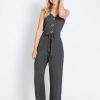 Dresses Rockmans | Table Eight Sleeveless Eyelet Detail Jumpsuit