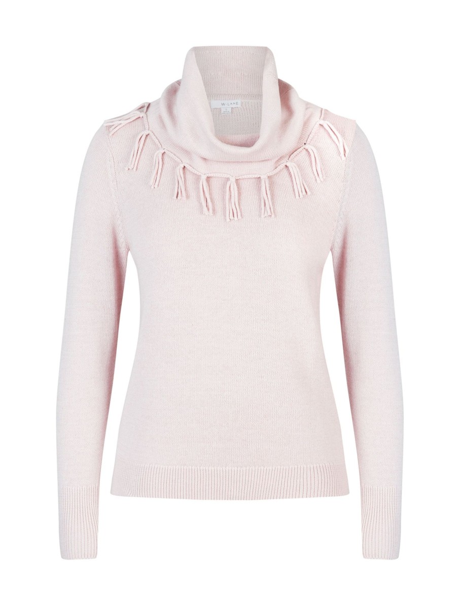 Knitwear WLane | W.Lane Frill Marle Pullover