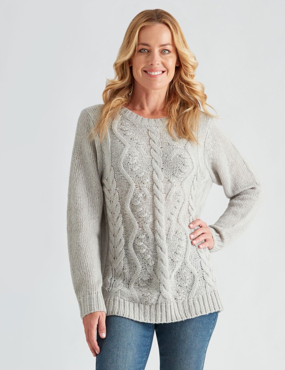 Knitwear Rivers | Rivers Bobble Detail Jumper