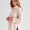 Knitwear Millers | Millers Long Sleeve Mock Neck Jumper