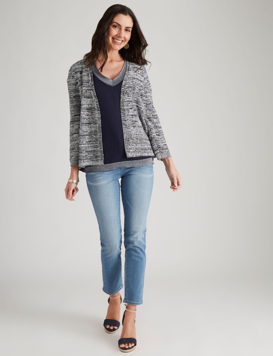 Knitwear WLane | W.Lane Open Front Knitwear Shrug