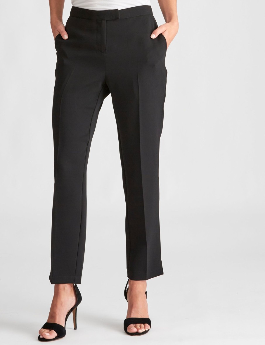 Bottoms LizJordan | Liz Jordan Woven Tailored Pant