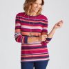 Knitwear Millers | Millers Smart Stripe Jumper