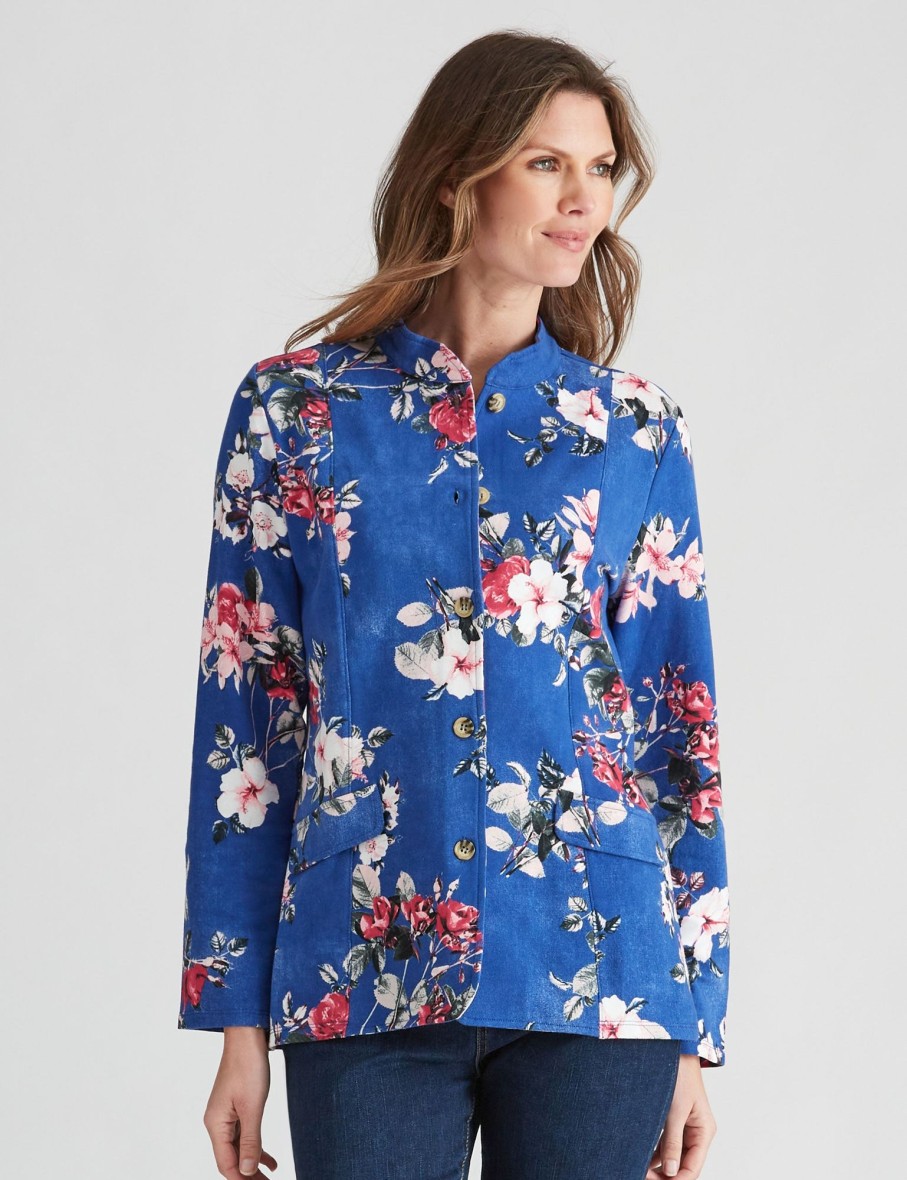 Outerwear WLane | W.Lane Floral Print Jacket