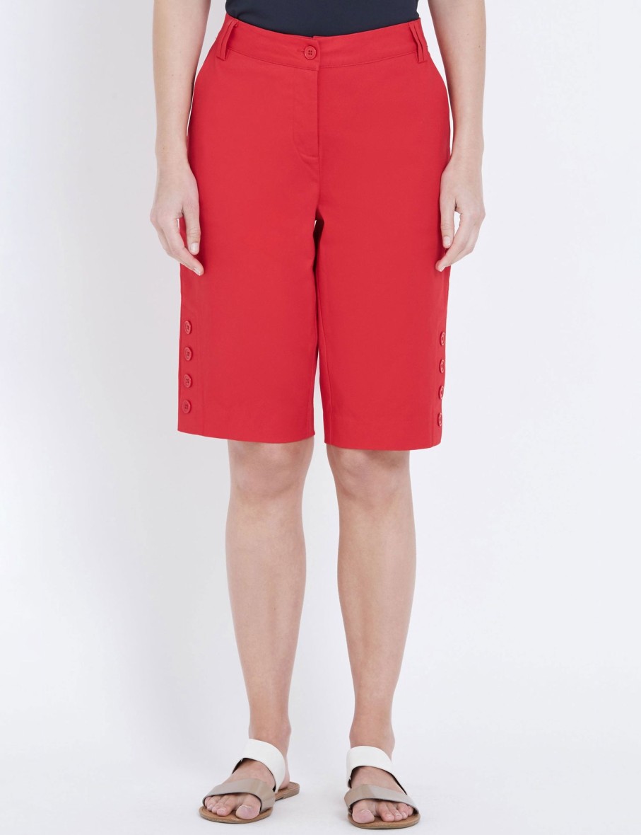 Bottoms WLane | W.Lane Button Detail Shorts