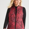 Outerwear NoniB | Noni B Reversible Print Vest