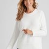 Knitwear Millers | Millers Long Sleeve Crew Neck Feather Jumper