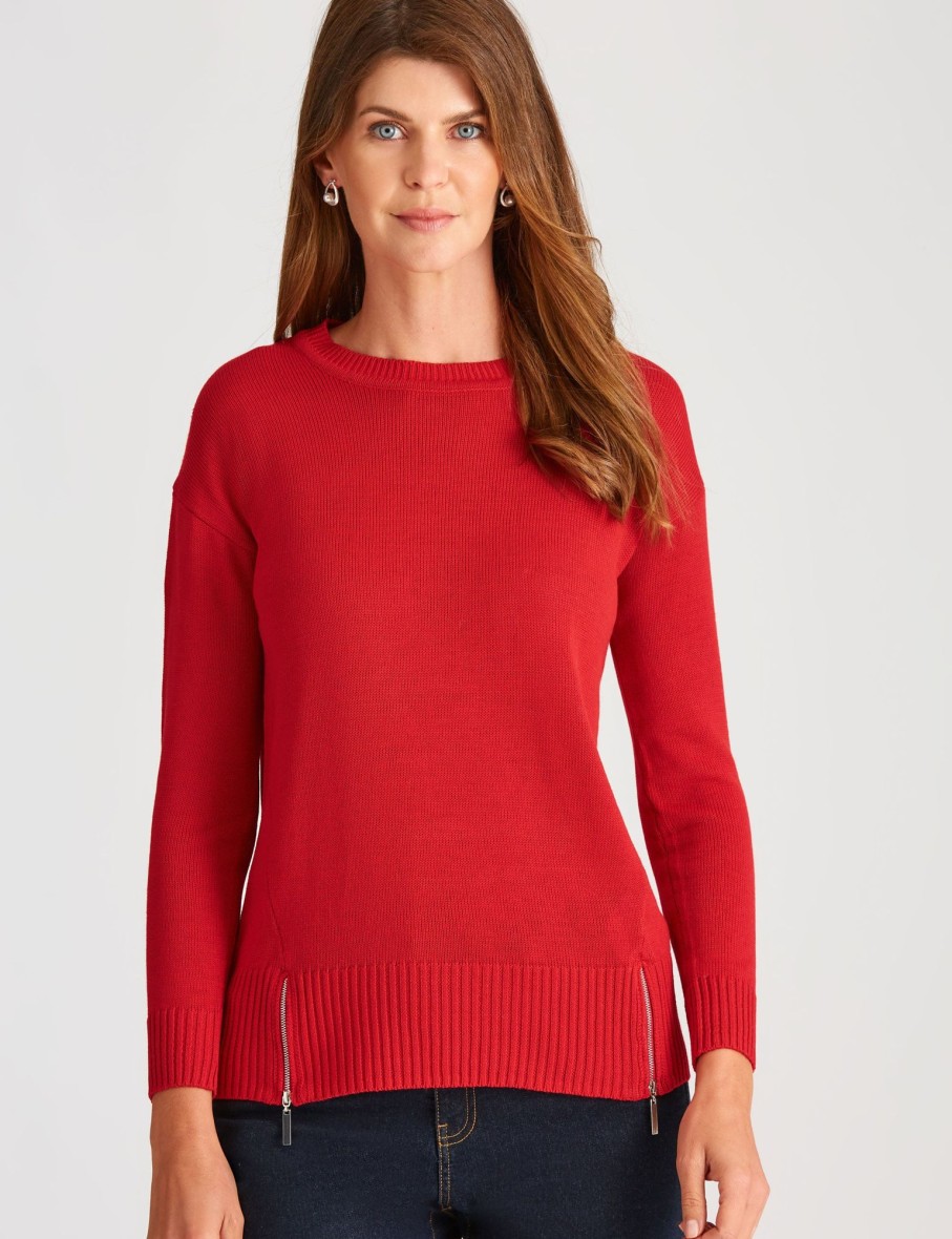 Knitwear WLane | W.Lane Zipped Detail Jumper