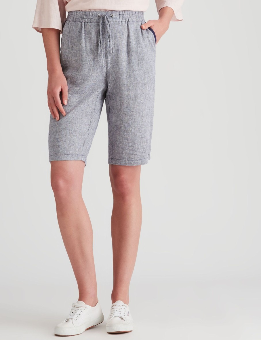 Bottoms WLane | W.Lane Linen Shorts