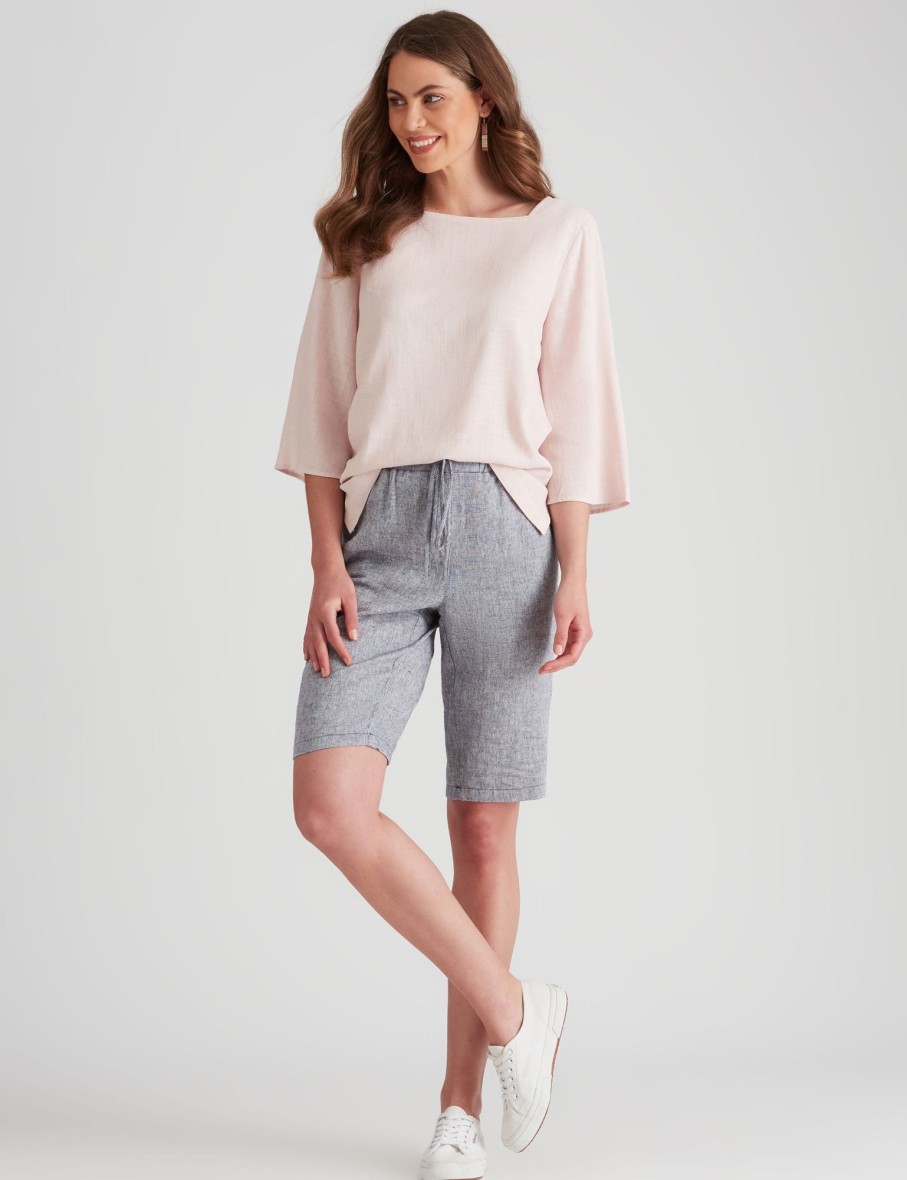 Bottoms WLane | W.Lane Linen Shorts