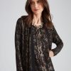 Tops NoniB | Noni B Metallic Printed Cardigan