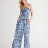 Dresses Millers | Millers Placement Printed Jumpsuit With Heatseal