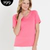 Tops NoniB | Noni B Short Sleeve Rib Top