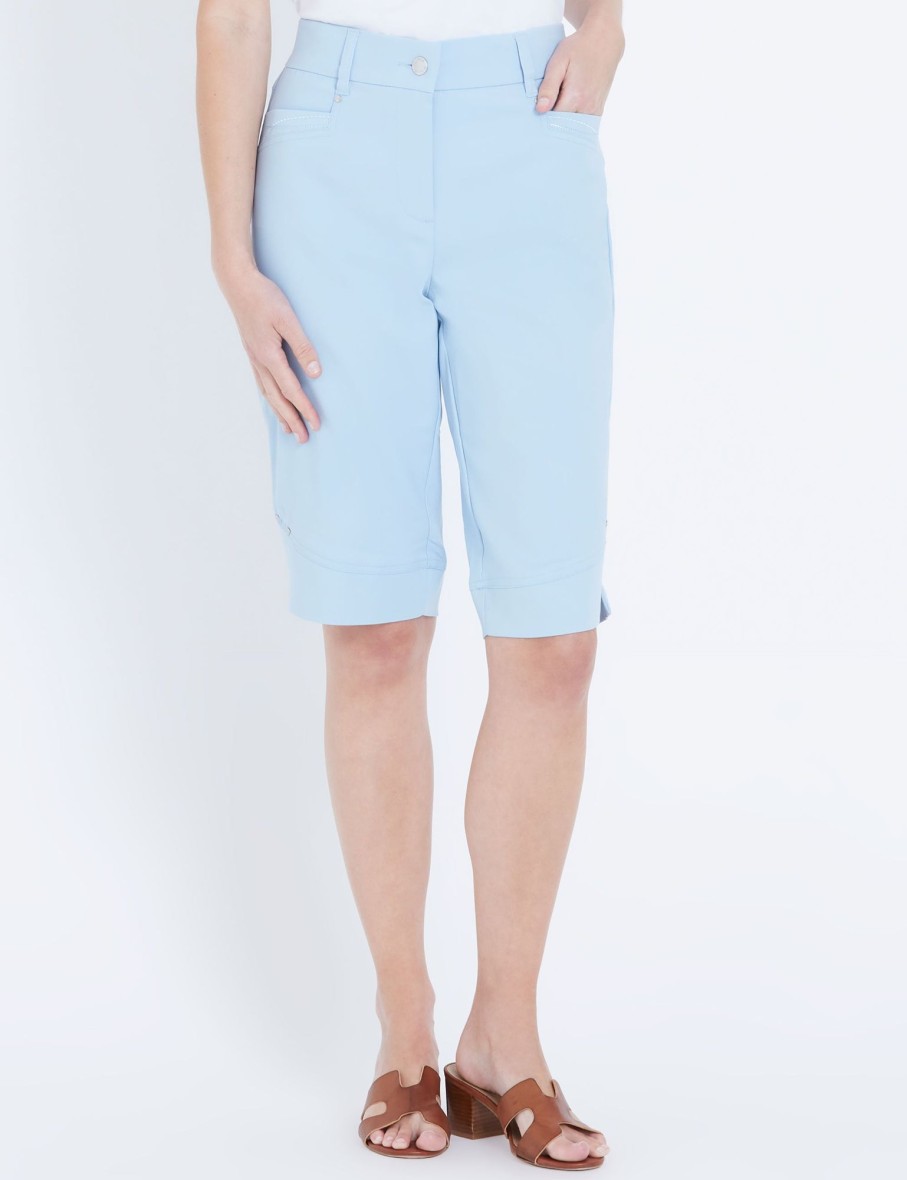 Bottoms WLane | W.Lane Stitch Detail Shorts