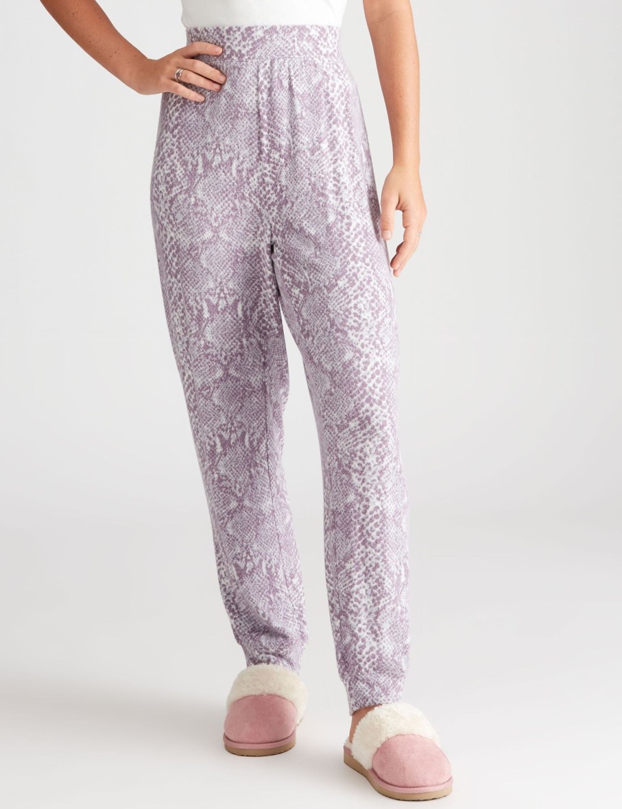 Sleepwear Rockmans | Rockmans Cosy Animal Print Sleepwear Pants