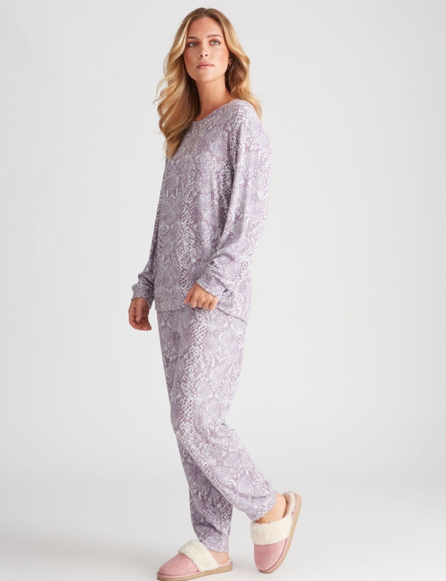 Sleepwear Rockmans | Rockmans Cosy Animal Print Sleepwear Pants