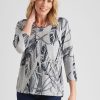 Tops NoniB | Noni B Embellished Print Knitwear Top