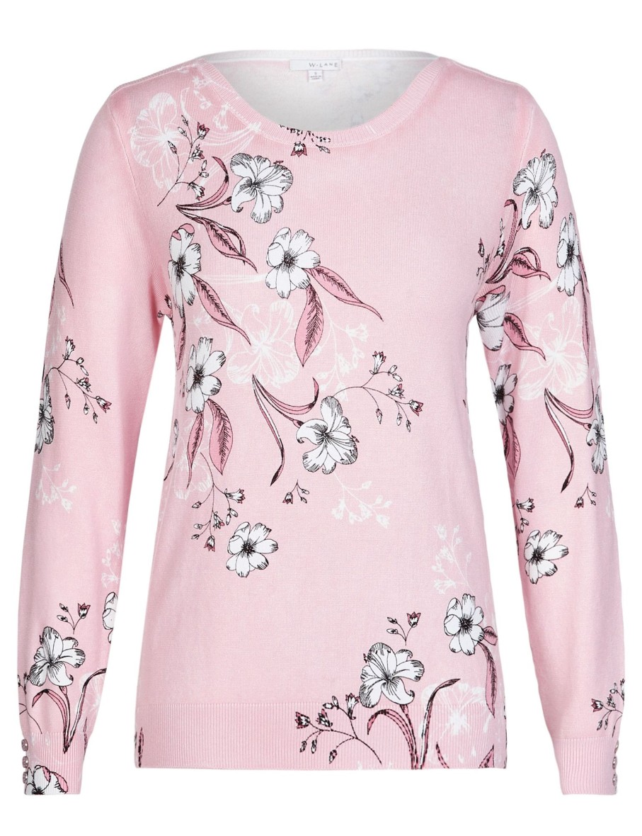 Knitwear WLane | W.Lane Floral Printed Pullover