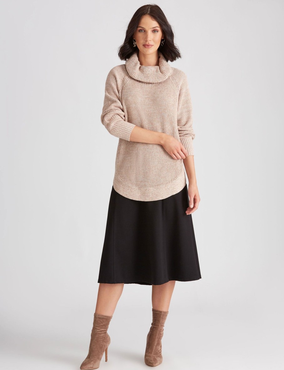 Knitwear Katies | Katies Long Sleeve Roll Neck Cotton