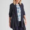 Knitwear NoniB | Noni B Longline Lapel Knitwear Cardigan