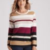 Knitwear Millers | Millers Long Sleeve Stripe Supersoft Jumper