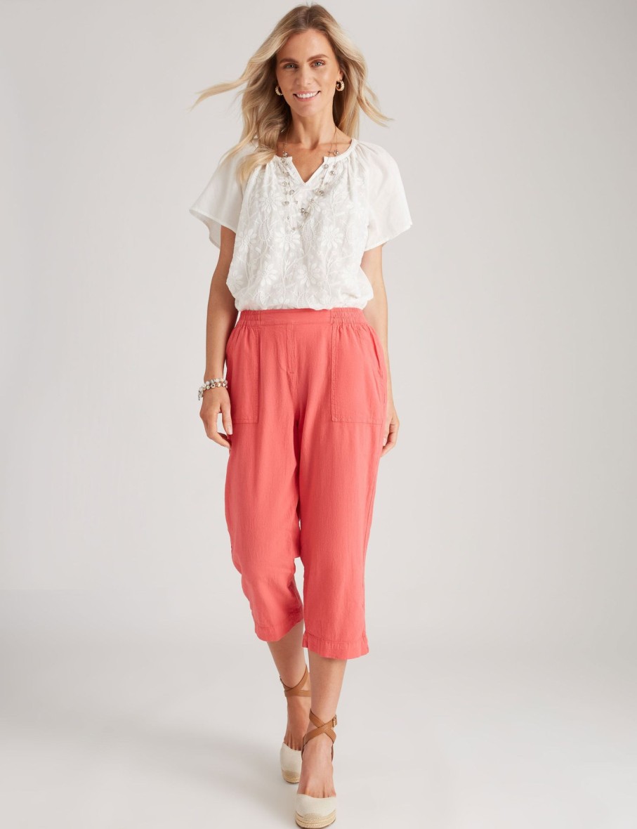 Bottoms Millers | Millers Crop Cotton Washer Pants