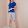 Tops NoniB | Noni B Cornelli Rib T-Shirt