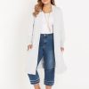 Knitwear Beme | Beme Long Sleeve Longline Cardigan