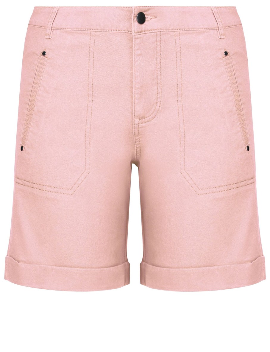 Bottoms Katies | Katies Cotton Blend Casual Shorts