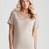 Tops NoniB | Noni B Short Sleeve Rib Top