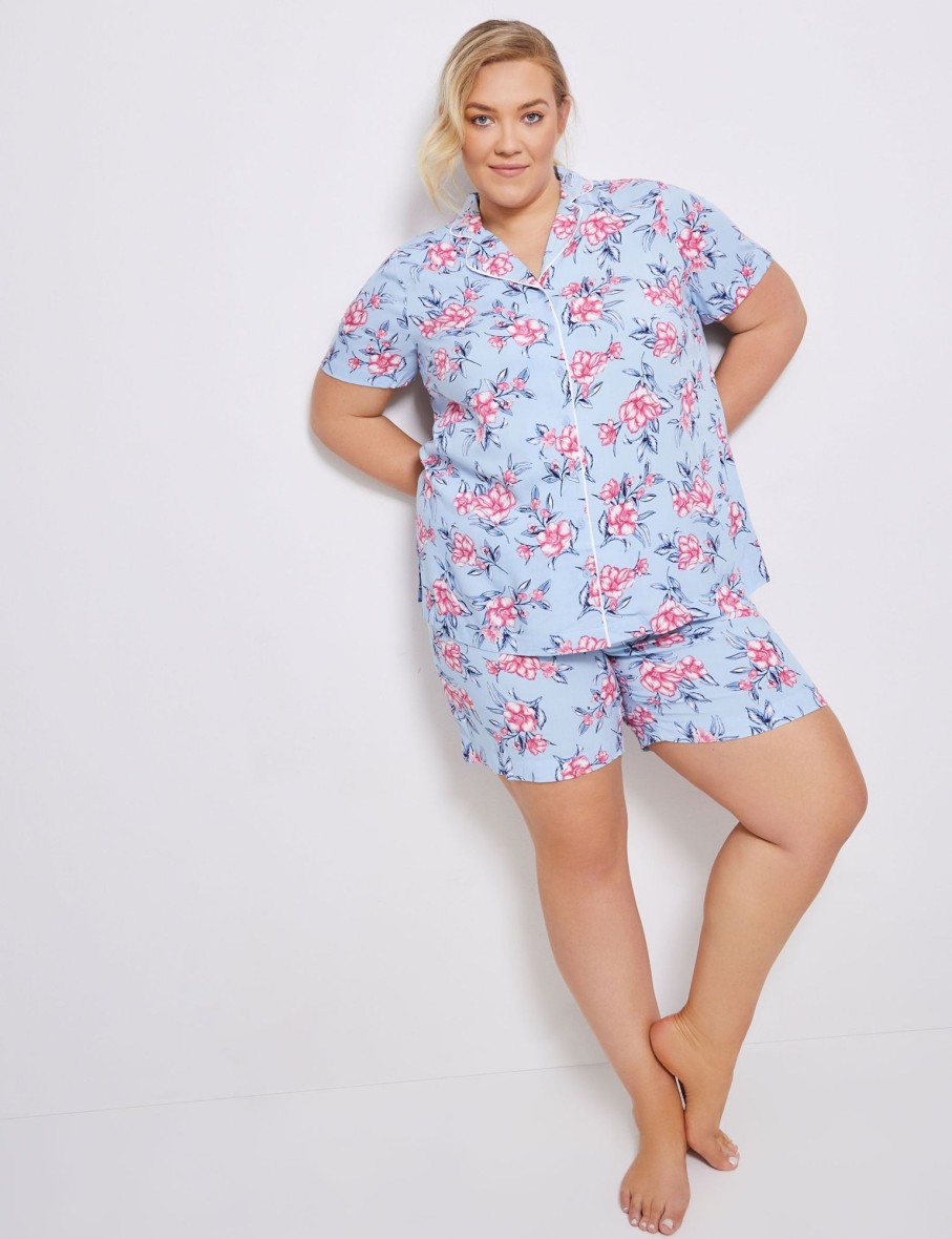 Sleepwear Autograph | Autograph Woven Short Sleeve Shorts Pyjama Set