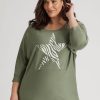 Knitwear Autograph | Autograph Knitwear 3/4 Sleeve Star Jumper