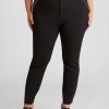 Bottoms Beme | Beme Zipped Detail Ponte Skinny Pants