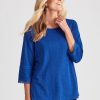 Tops NoniB | Noni B Knitwear Lace Up Detail Top