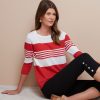 Knitwear WLane | W.Lane Multi Stripe Jumper