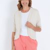 Knitwear Millers | Millers Elbow Sleeve Crop Cardigan