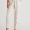 Bottoms WLane | W.Lane Linen Full Length Pants