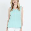 Tops NoniB | S/Less V Neck Textured Cami