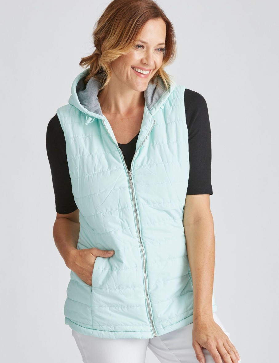 Outerwear Millers | Millers Jersey Lined Puffer Vest