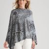 Knitwear Millers | Millers Printed Brushed Poncho