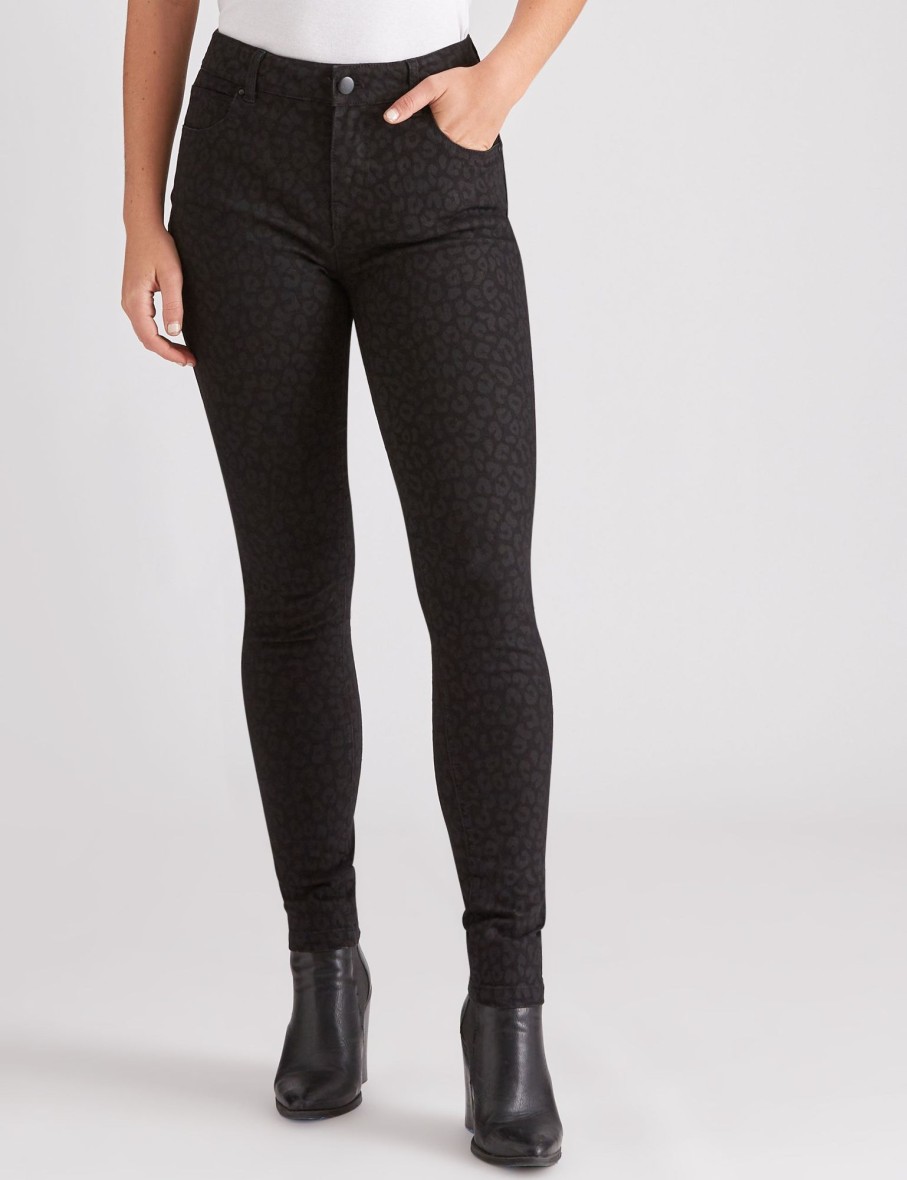 Bottoms Rockmans | Crossroads Panther Skinny Jeans