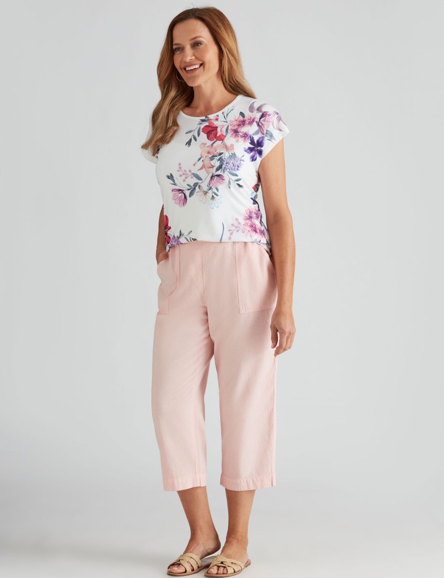 Bottoms Millers | Millers Cerruti Crop Pants