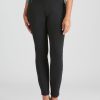 Bottoms Millers | Millers Full Length Slim Legs Pannelled Ponte Zipped Pants