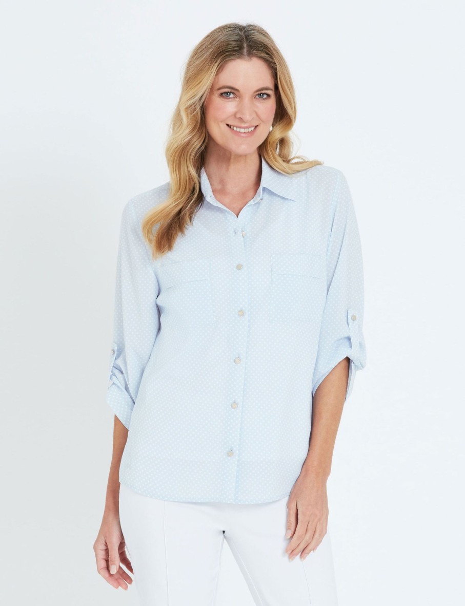 Tops NoniB | Noni B Sally Spot Blouse