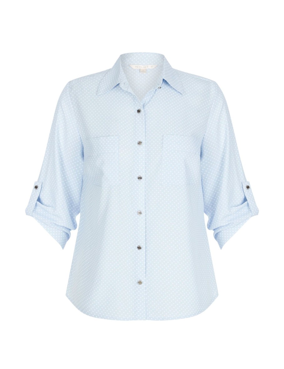 Tops NoniB | Noni B Sally Spot Blouse