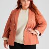 Outerwear Beme | Beme 3/4 Sleeve Smart Blazer